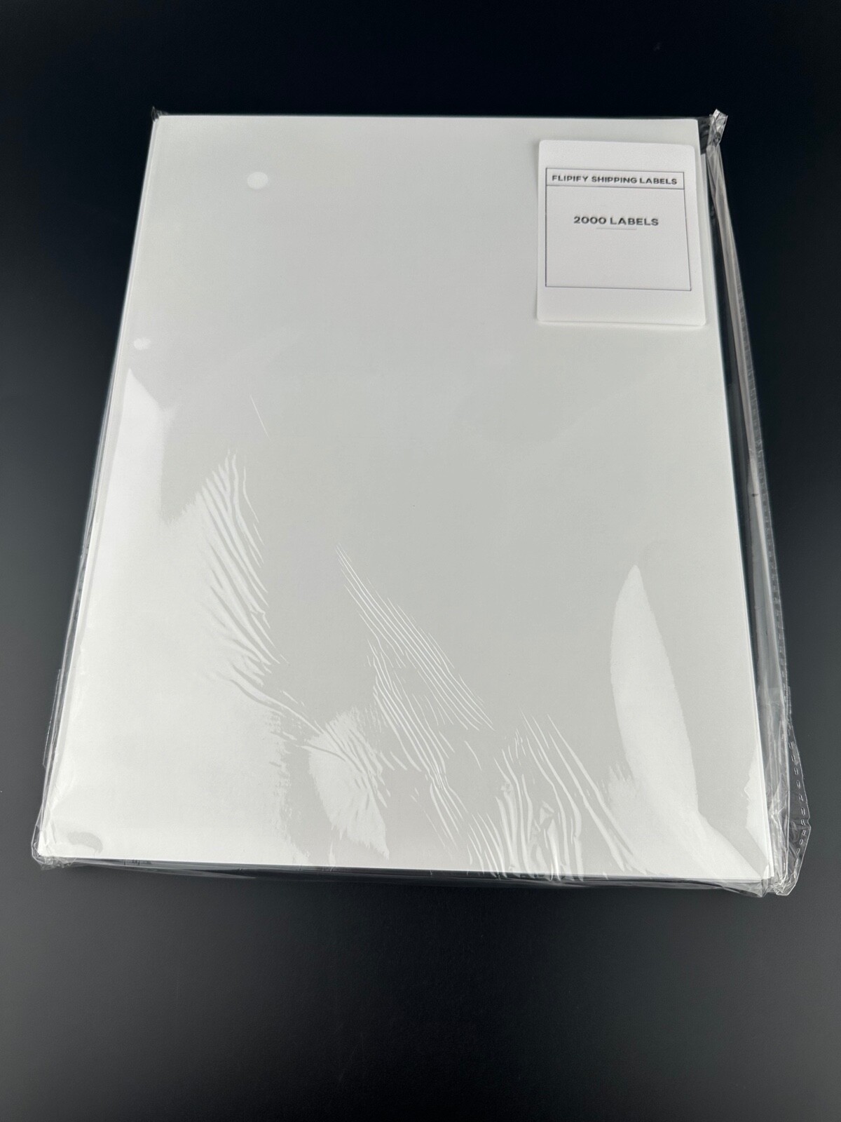 50-8000 Shipping Labels 8.5″ x 5.5″ Half Sheets Blank Self Adhesive 2 Per Sheet