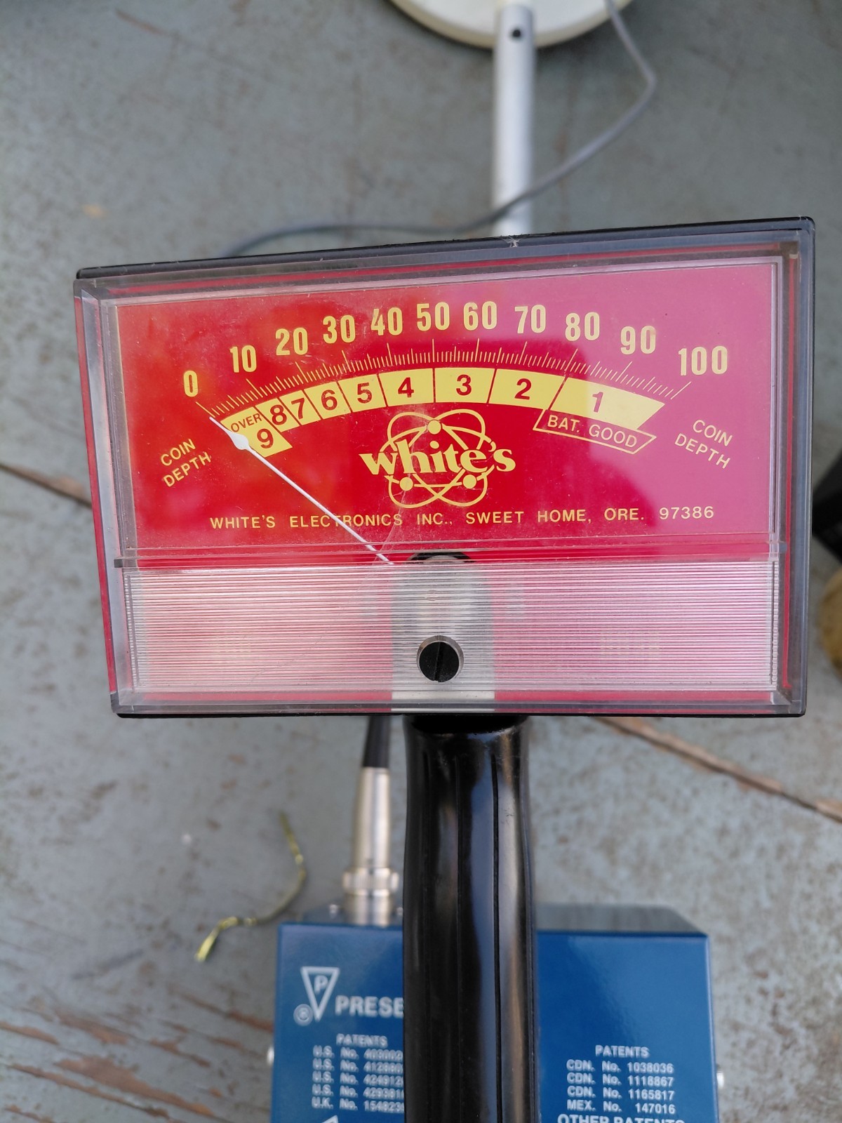Whites COINMASTER 5500/D Series 3 Metal detector, near mint.