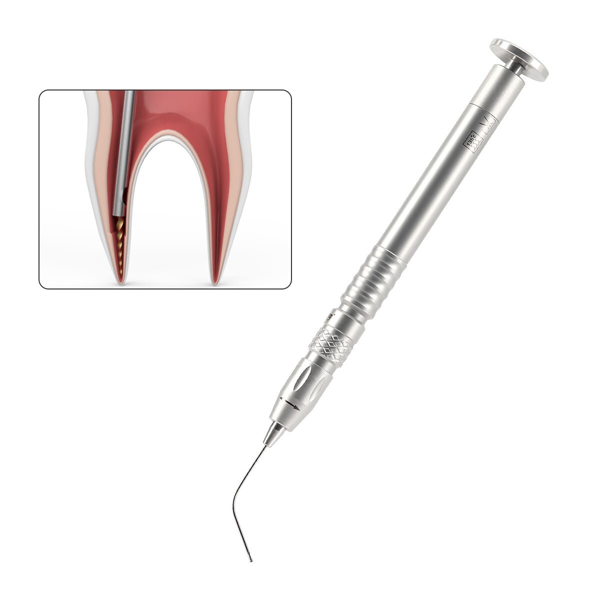 AZDENT Dental Broken File Extractor Endodontic Removal System Kit Endo Root