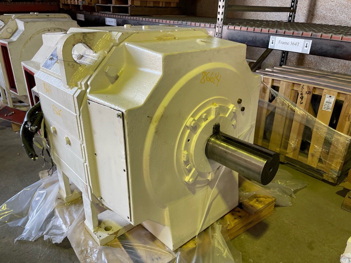 1000 HP Reliance DC Electric Motor 1200 RPM Fr B842AT DPFVBB 500 V EOK