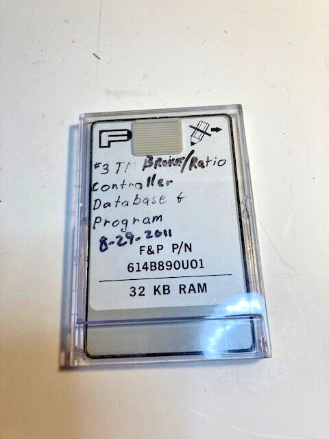 F & P 614B890U01 32KB RAM MEMORY CARD