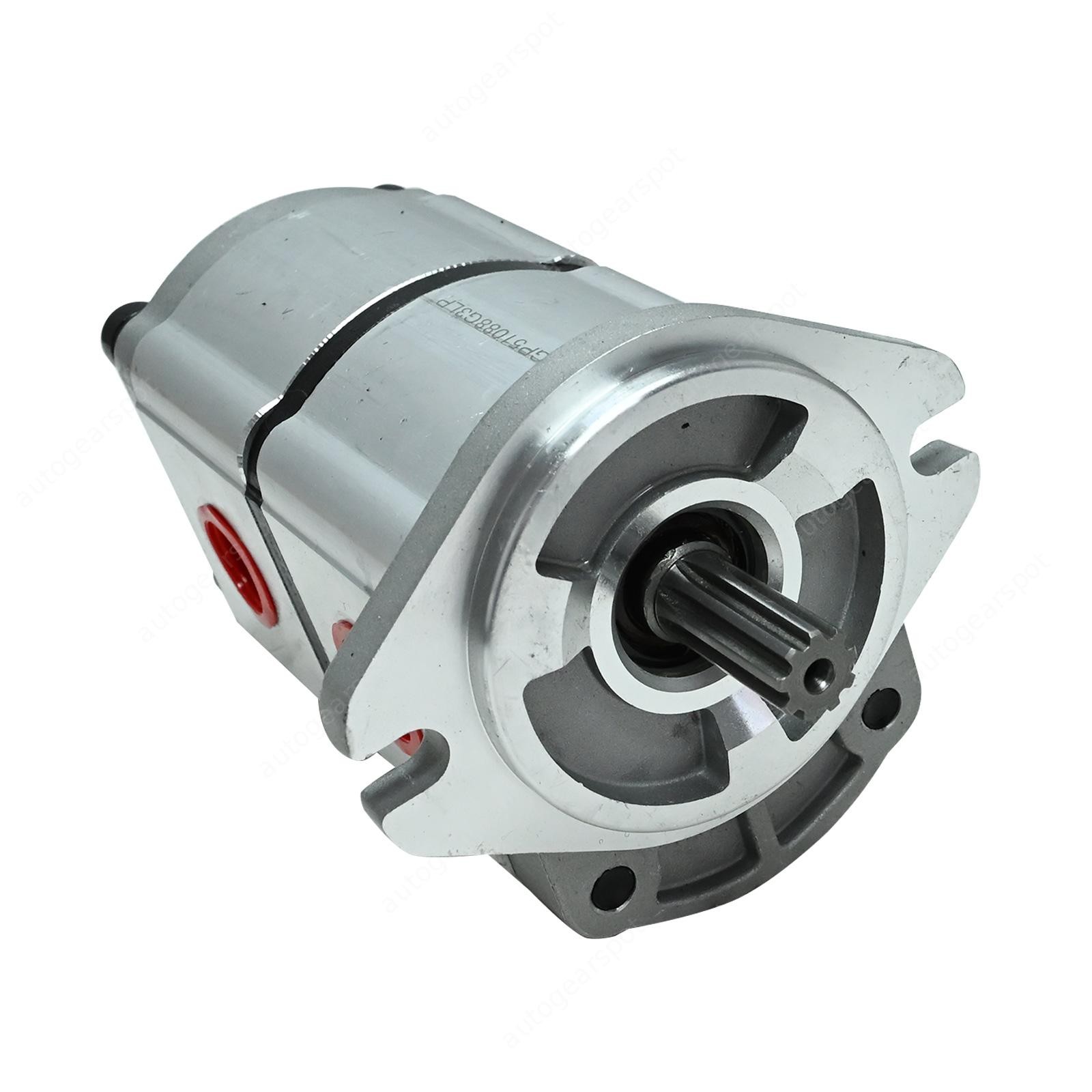 For AGT Skid Steer KTT23 Hydraulic Gear Pump Two-Section 6-12 GPM