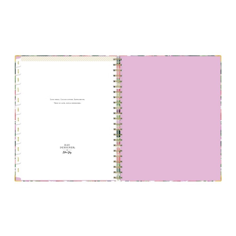 Blue Sky 8.5″x11″ 2026-2027 Weekly/Monthly Day Designer Teacher Lesson Planner