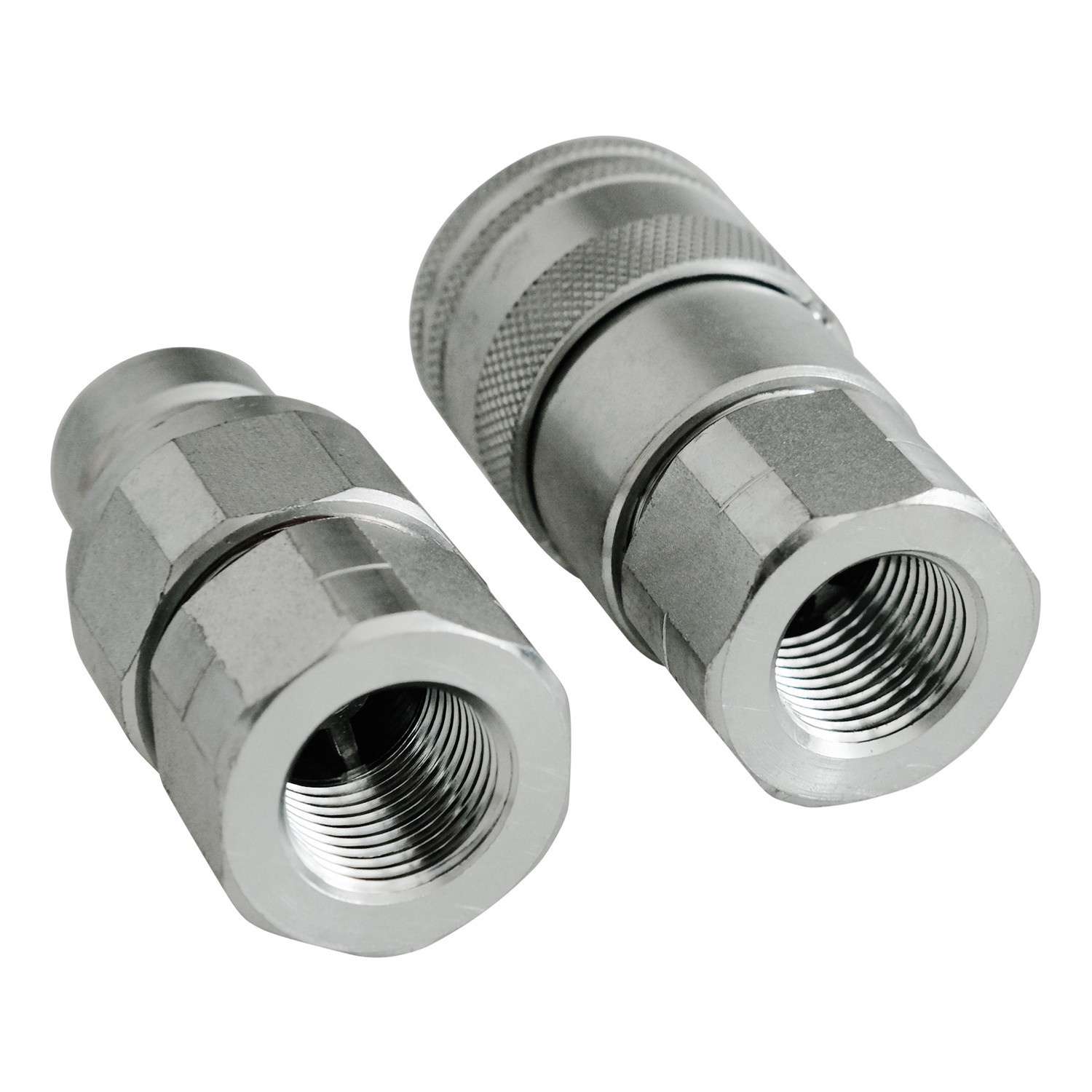1/2″ NPT Skid Steer Hydraulic Couplers/couplings, Bobcat Flat Face Quick Connect