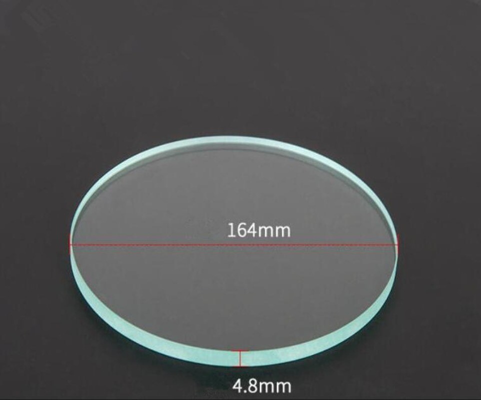 Dia.107mm/164mm/262mm Microscope Transparent Glass Plate for Nikon Stage