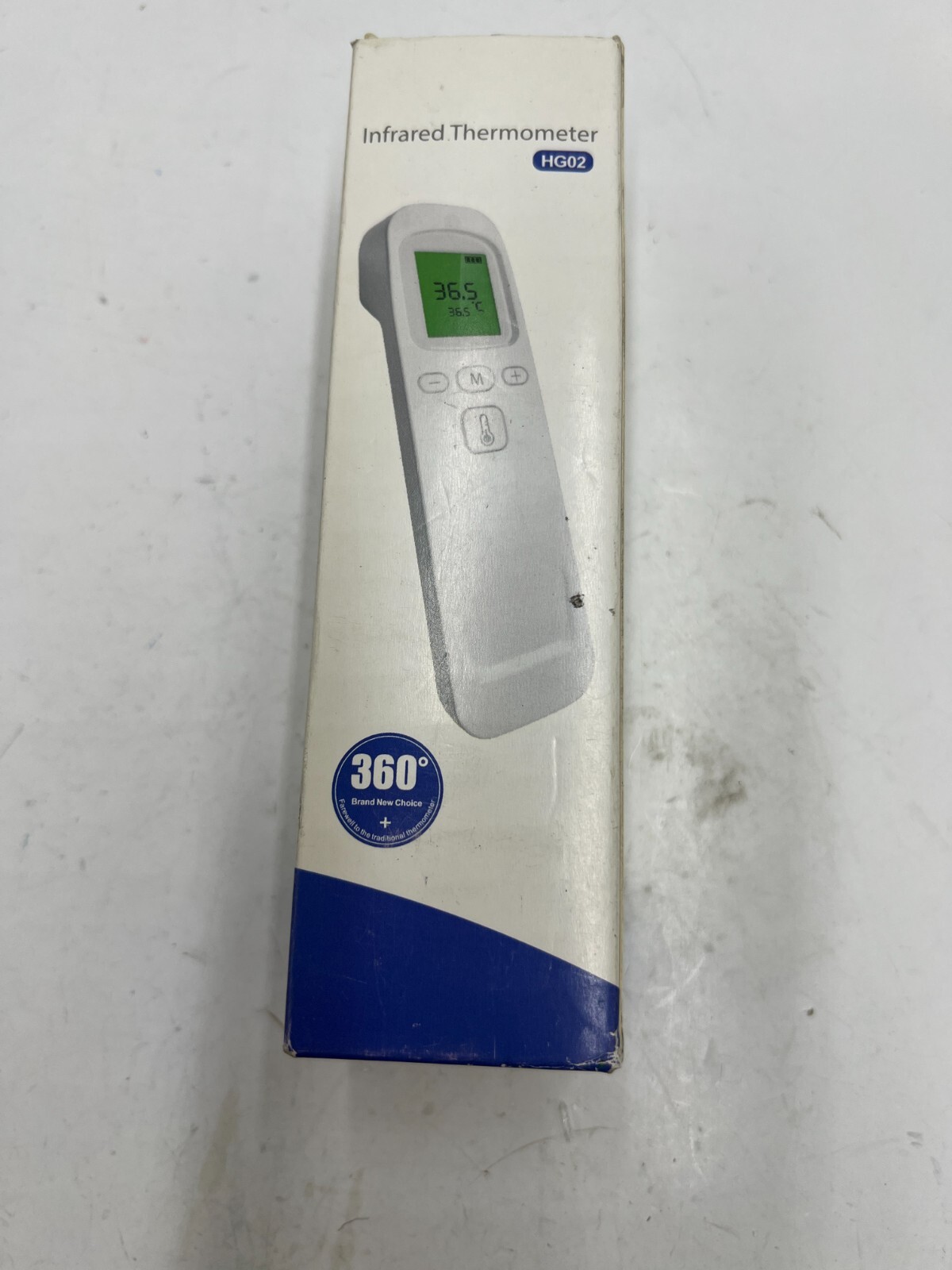 Infrared Forehead Non-Contact Thermometer HG02 V1 USES 2x AAA Battery