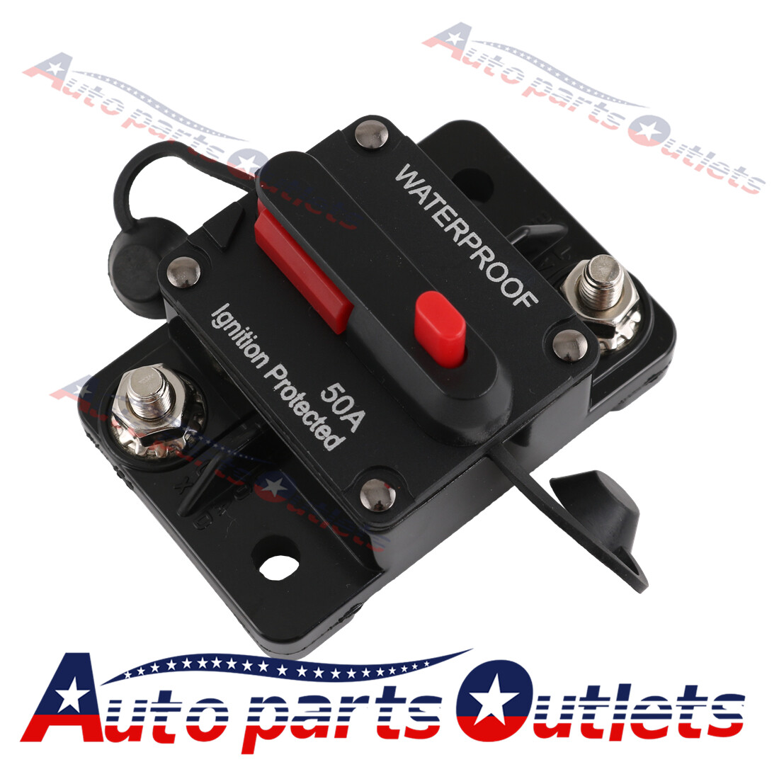 30A-300A Amp 12V-48V DC Circuit Breaker Audio Fuse Car Boat Manual Reset Switch