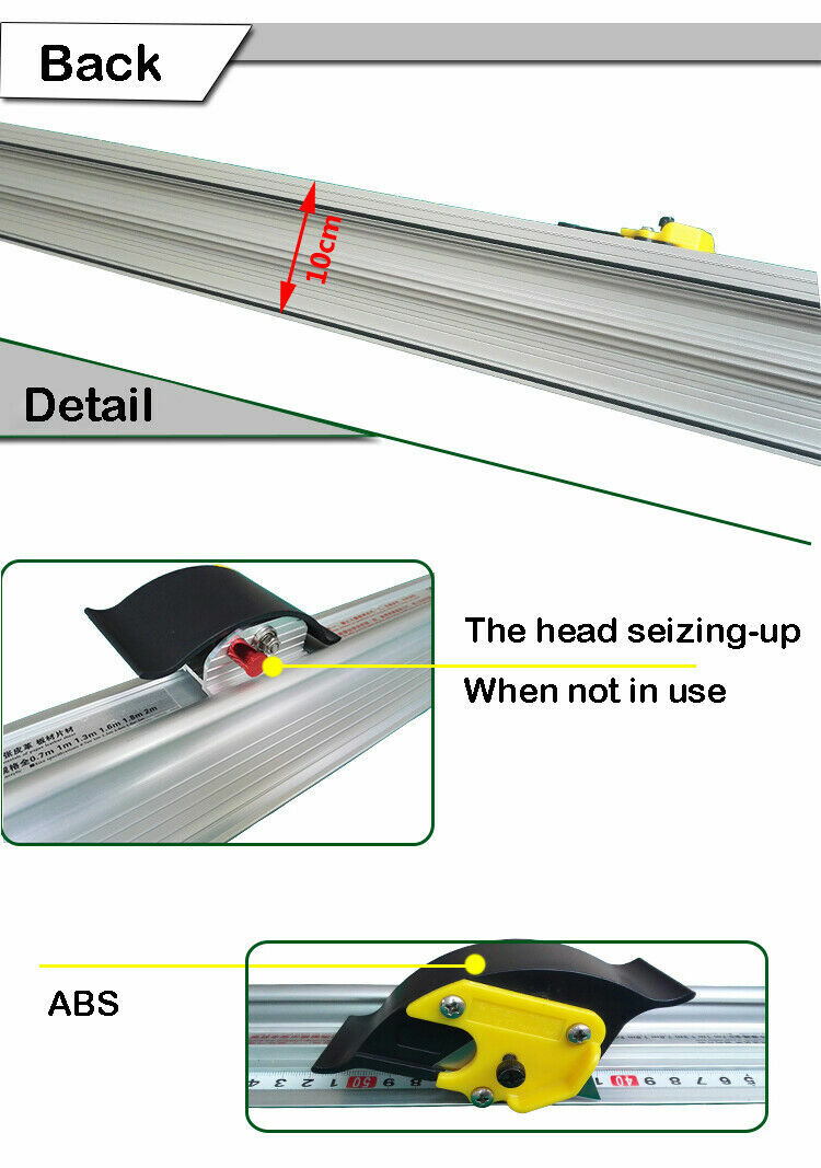 27.5″ Sliding KT Board Trimmer Cutting Ruler, Photo PVC PET Protective Cutter US