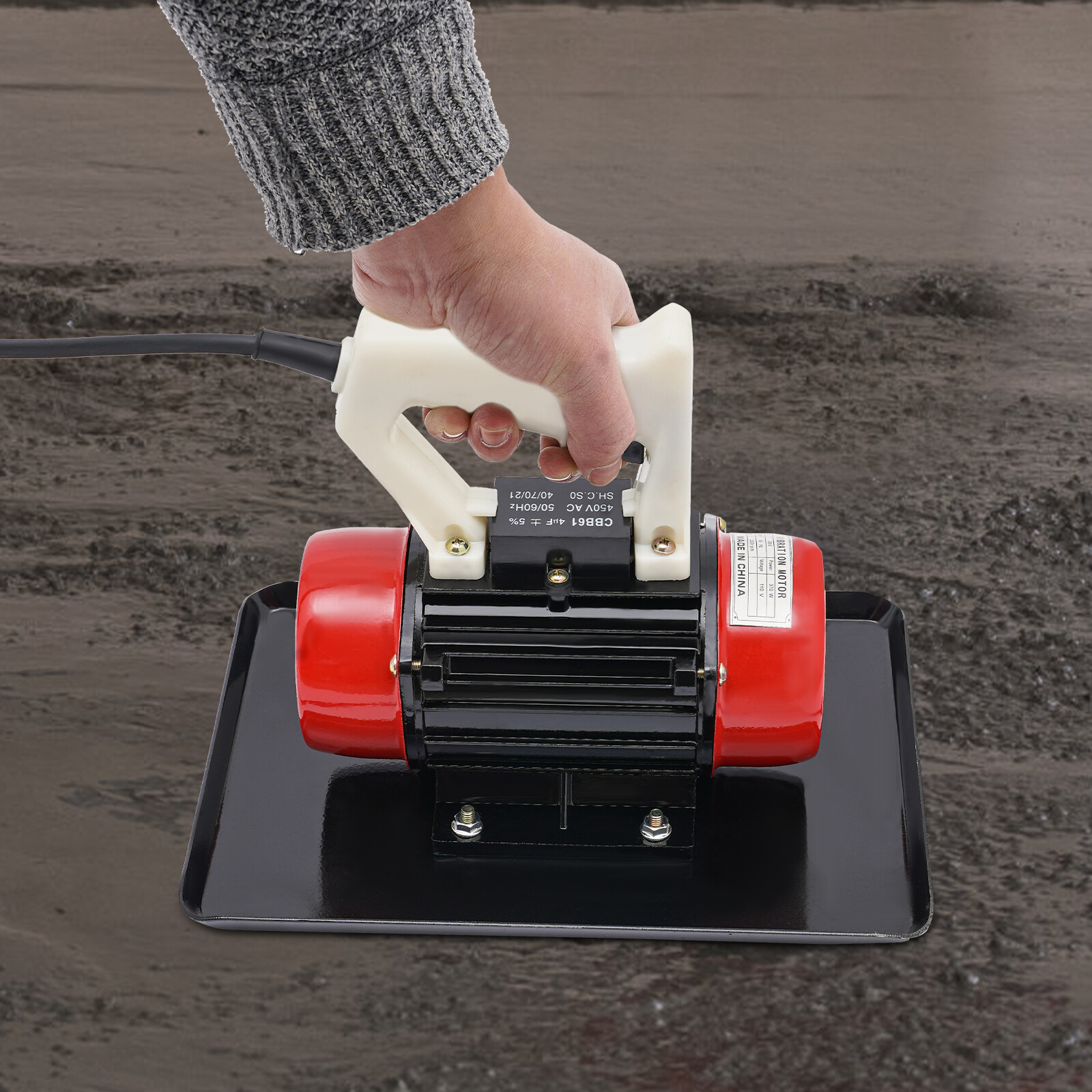 110V 370W Concrete Power Trowel 3500RPM 220LBS Force Cement Finisher US