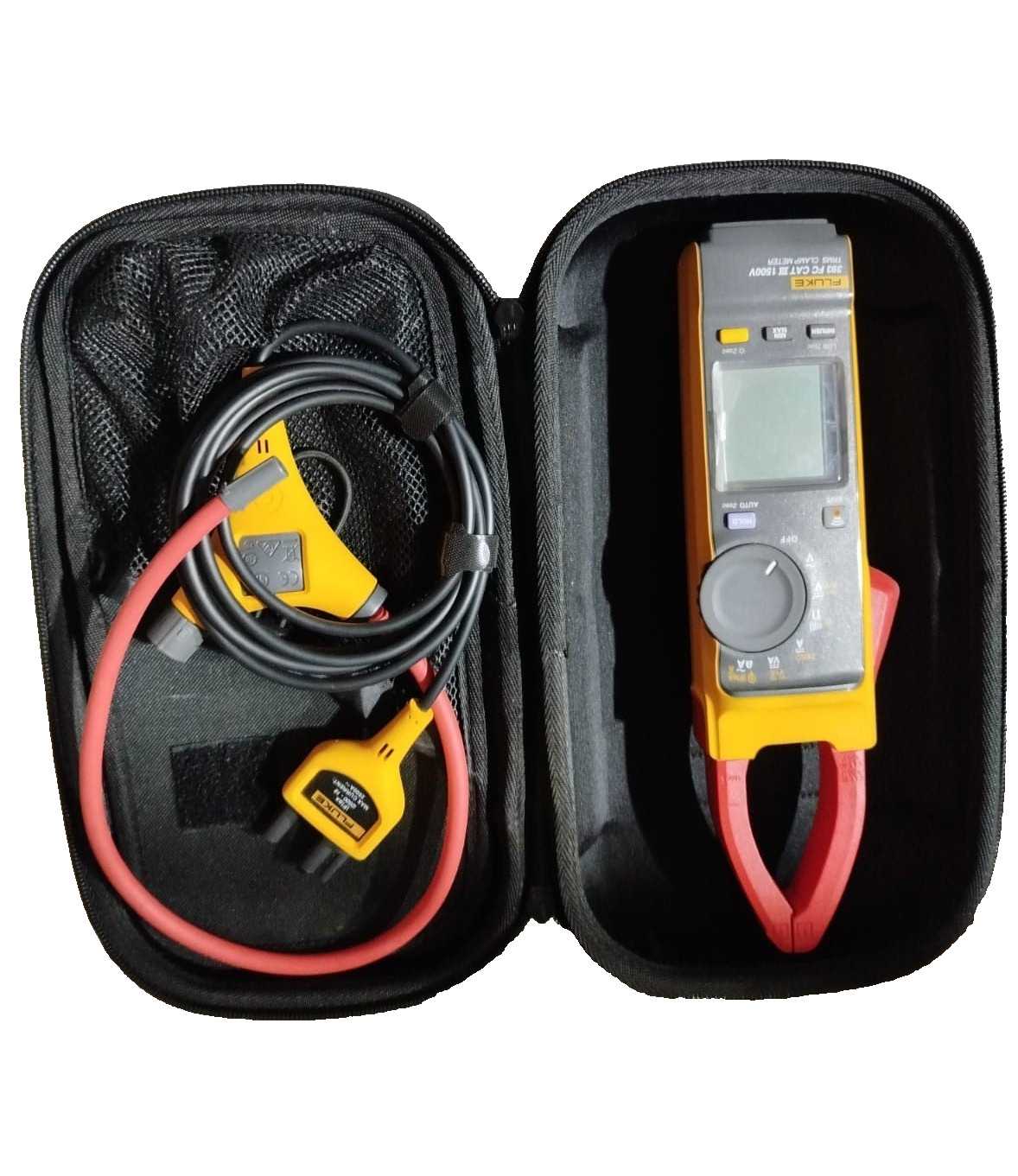 Fluke 393 FC True-RMS Clamp Meter – 1500V CAT III Compact IP54 Rated NEW