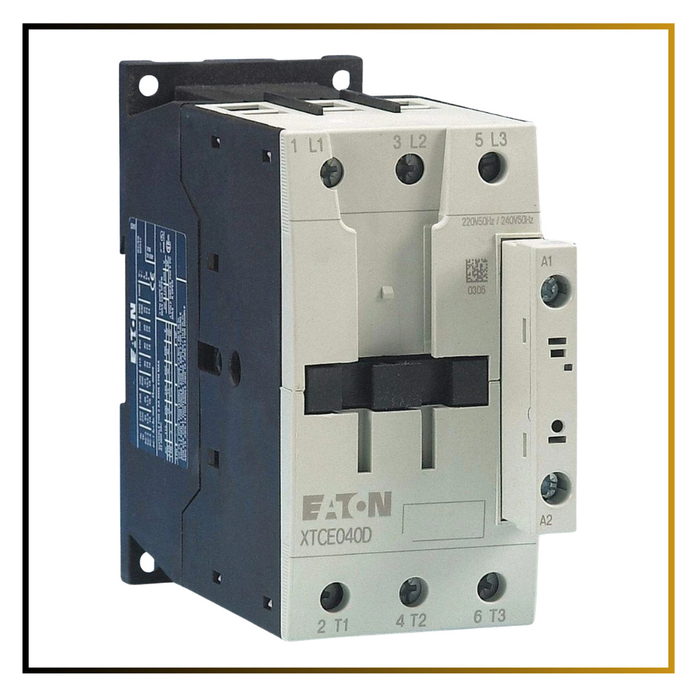 40A 3 Phase IEC Contactor Starter XTCE040D00A 120VAC Coil Motor Control Unit