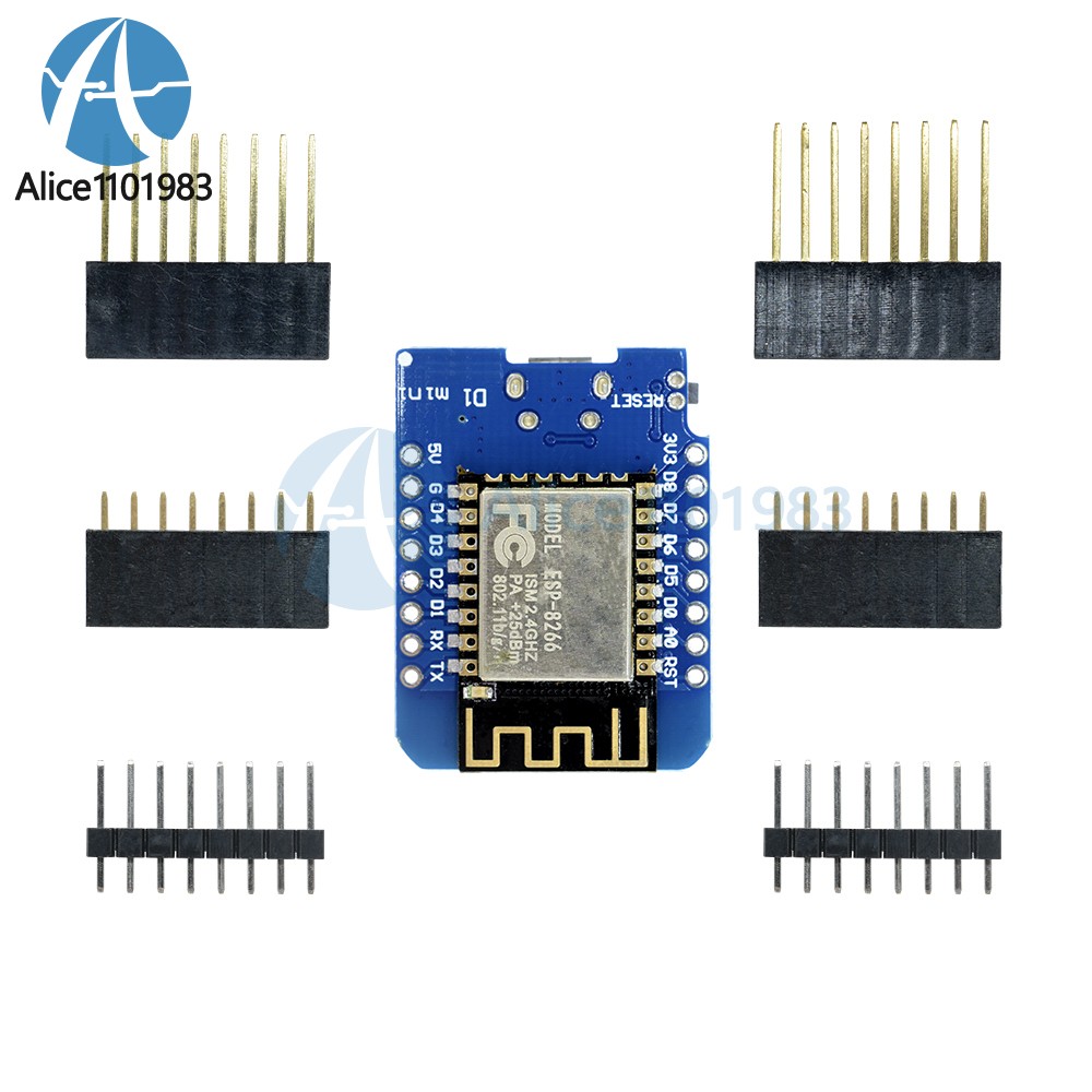1-20PCS WeMos D1 Mini WiFi Development Board ESP8266 ESP12 NodeMcu Lua