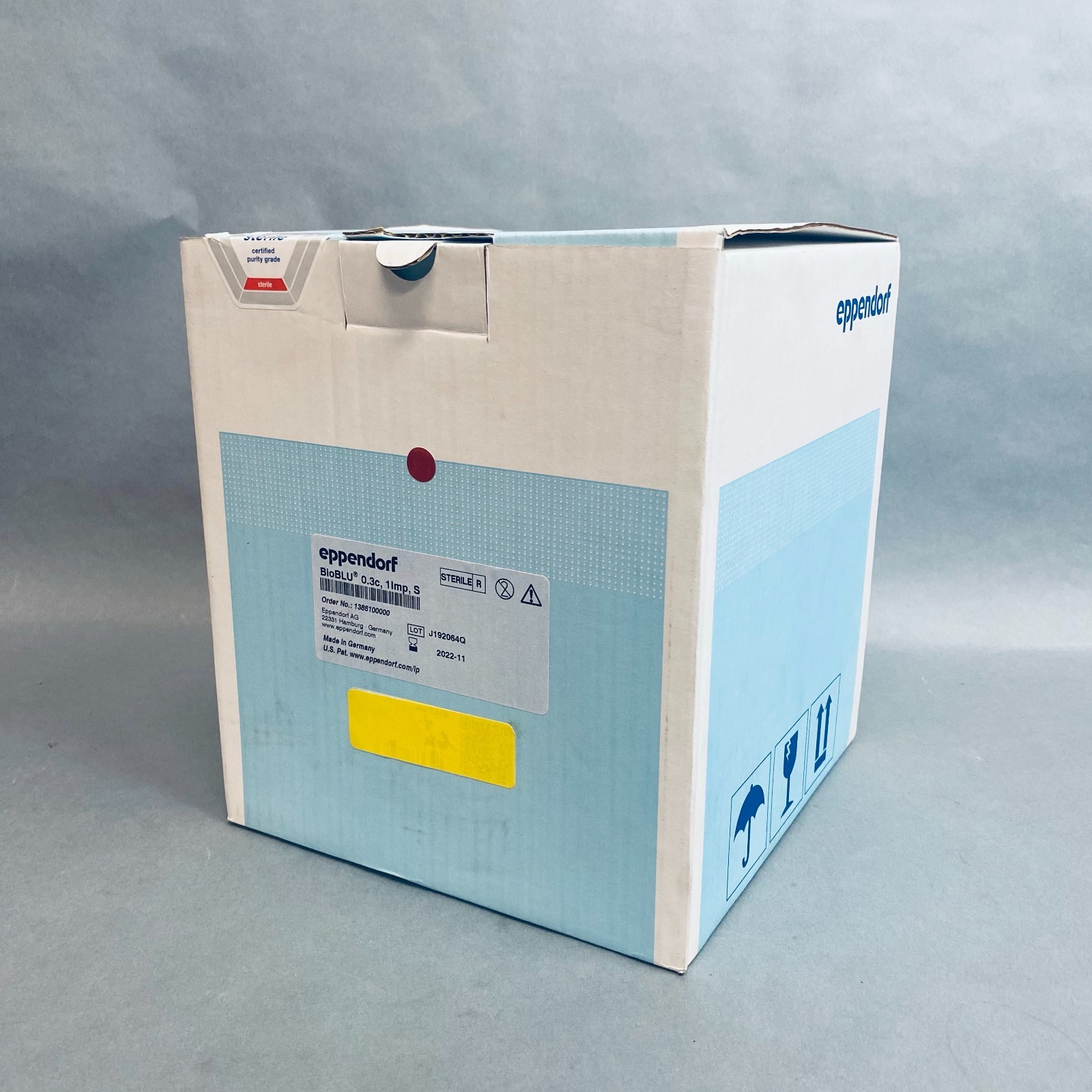 Eppendorf BioBLU Bioreactor 0.3c Single Use Sterile Pack of 4 Bioreactors