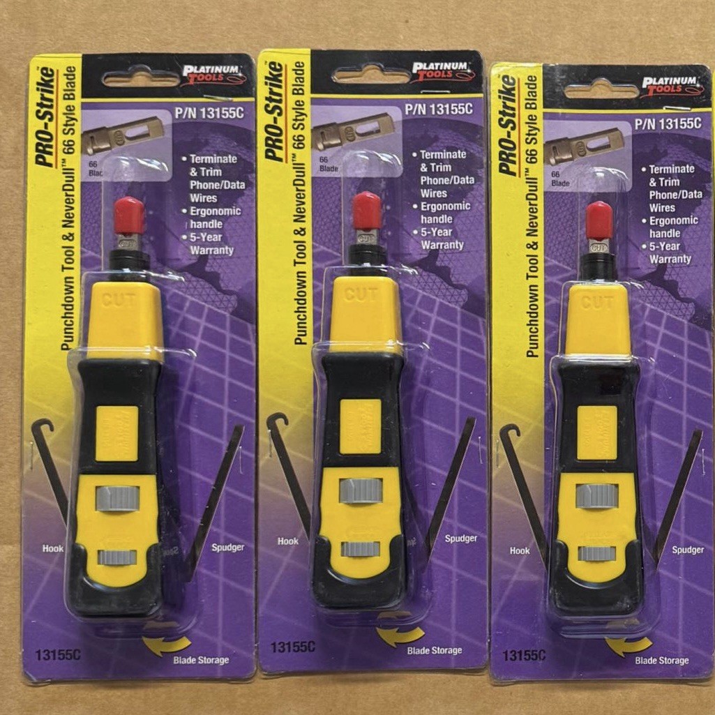 Platinum Tools PRO-Strike Punchdown Tool 66Style Blade P/N 13155C Price per unit