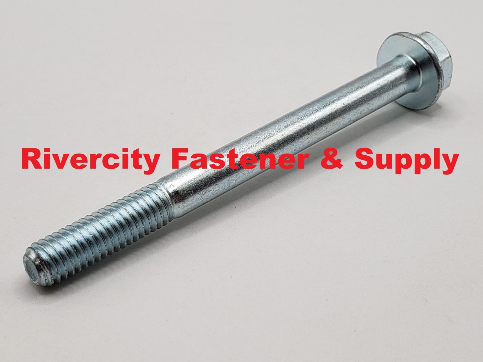 M8-1.25×90 Hex Head Flange Bolts 8mm x 90mm Grade 10.9 Steel Screws M8x1.25 x 90