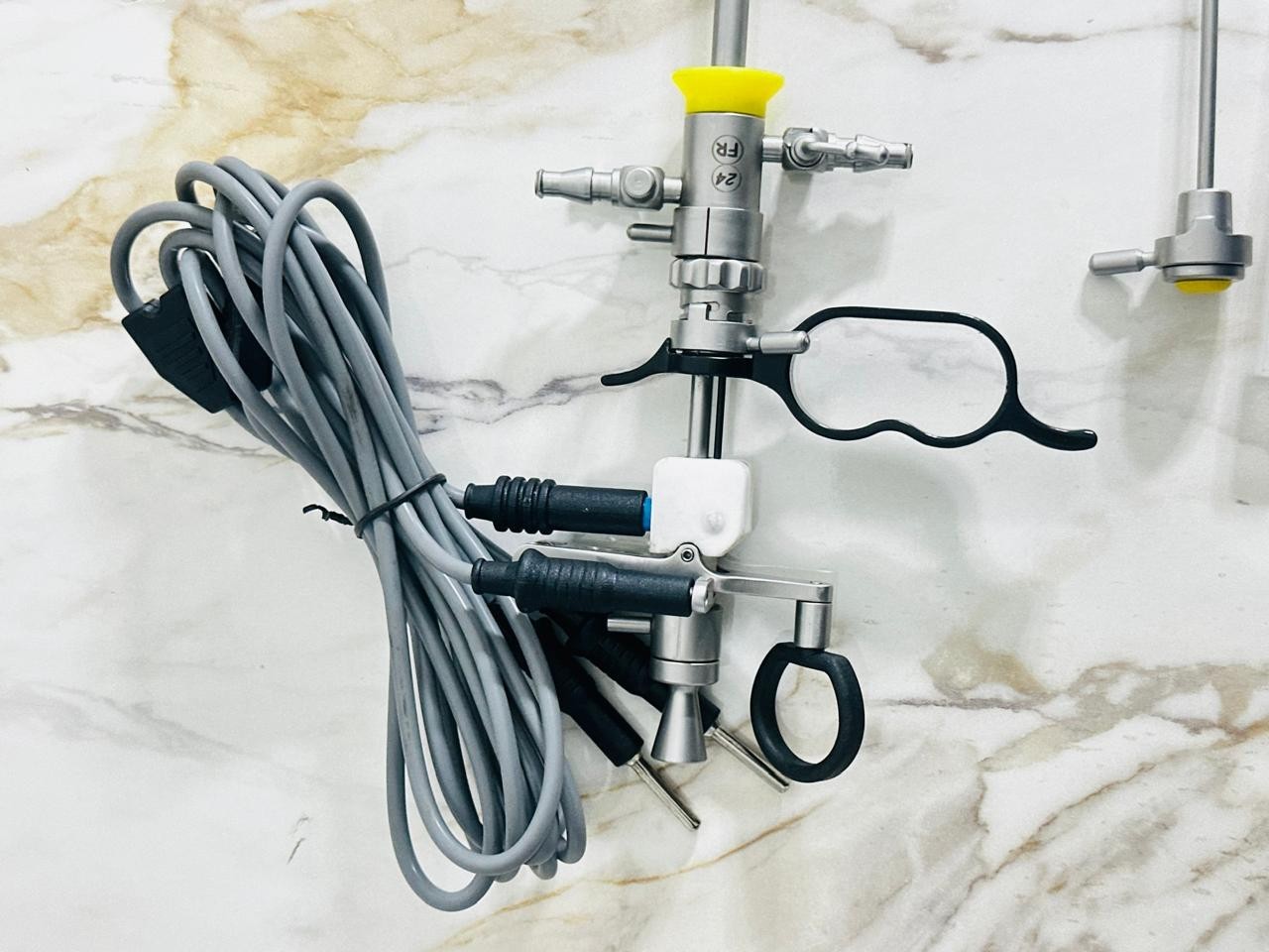 Bipolar Resectoscope Set Large, 22/24 Fr./Charr. with continuous flow And Loop