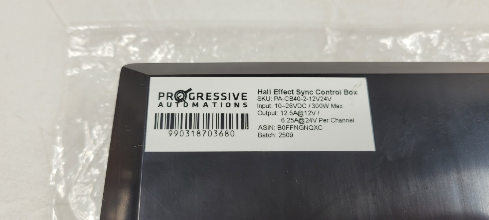 Progressive Automations 25/12.5A Synchronized Dual Hall Effect Control Box 2CH