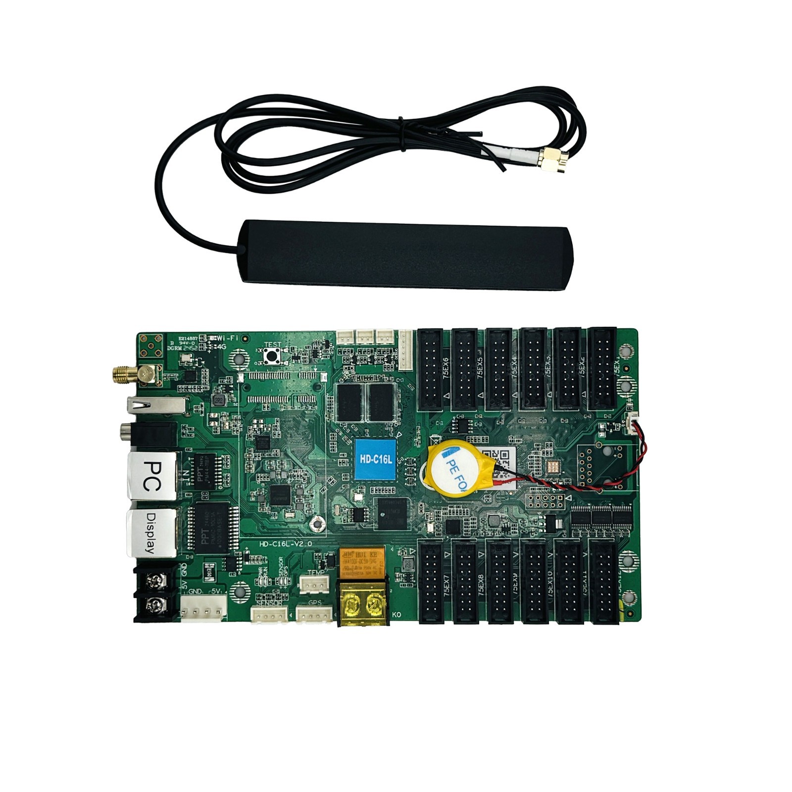 Huidu HD-C16L Asynchronous LED Media Player Display Controller Card Wi-Fi