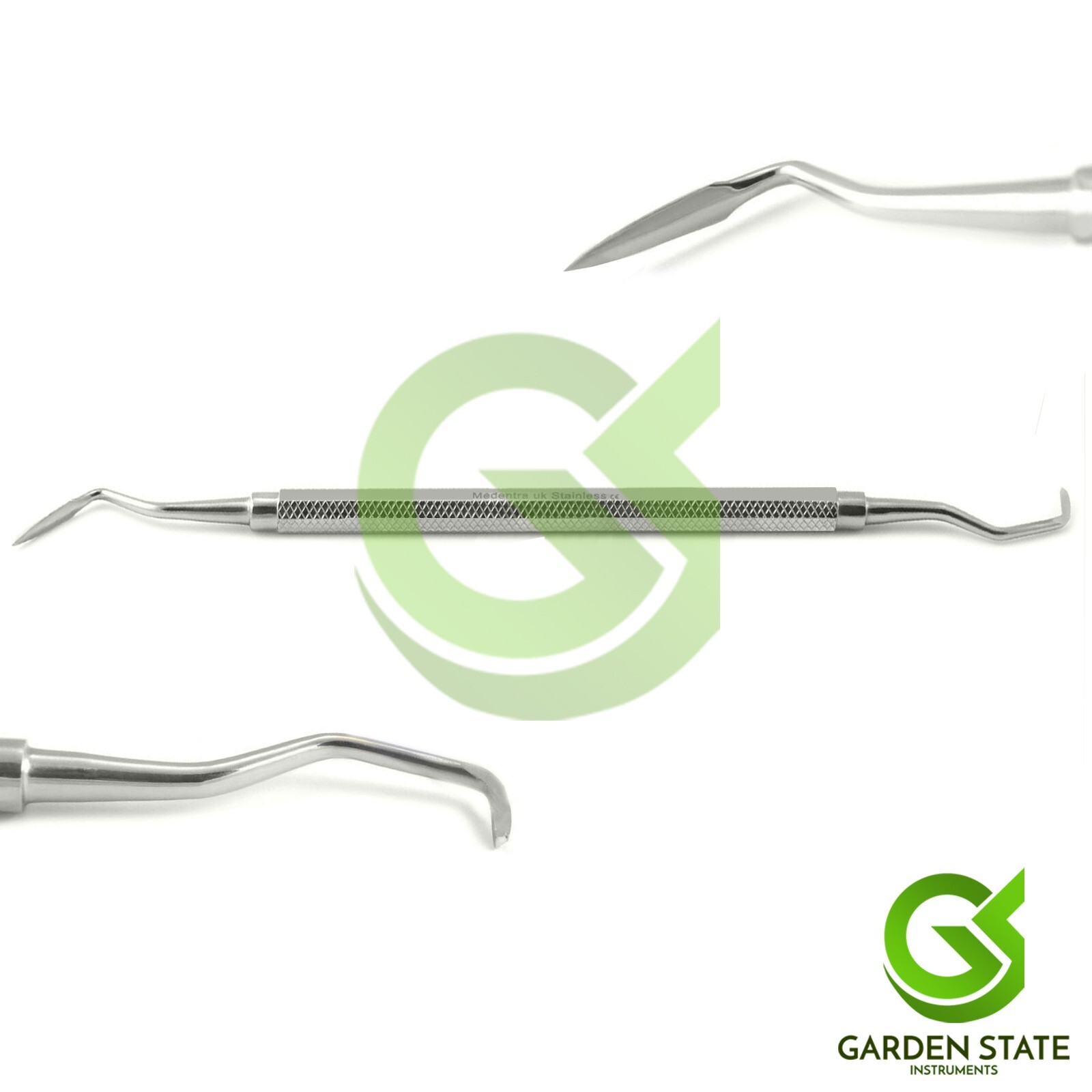 Dental Crown Lengthening Kit Periodontal File Knives Scaler Periosteal Surgery