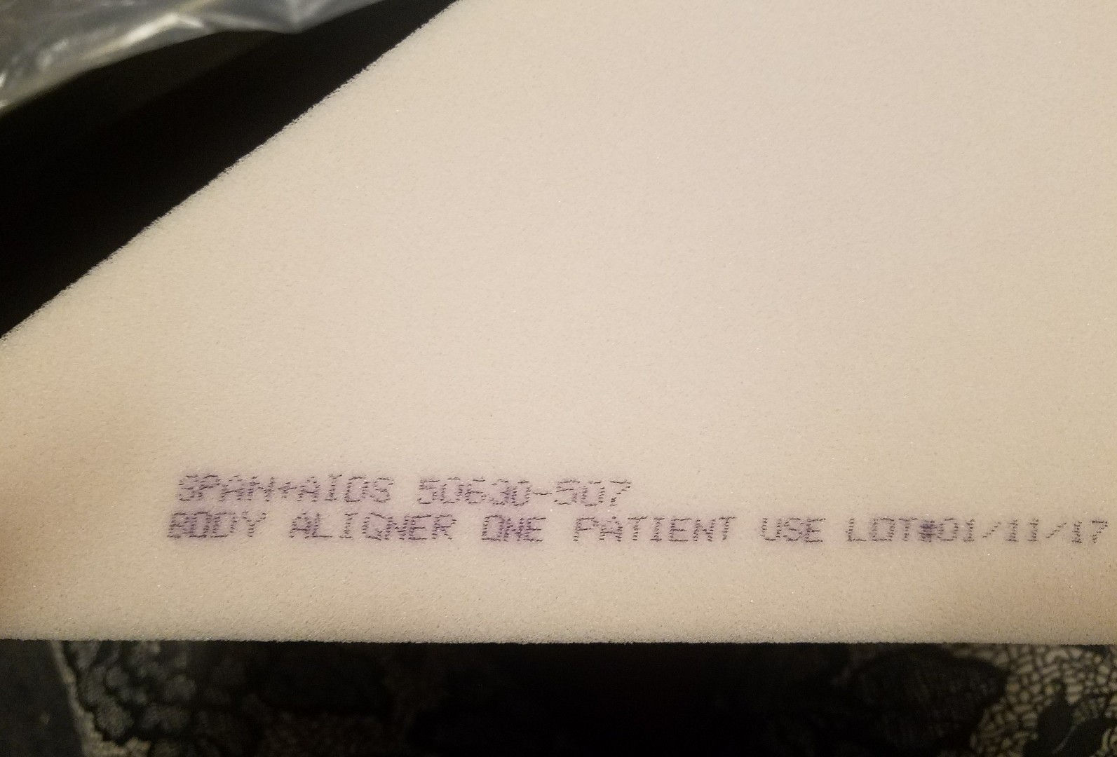 Span Aids America Body Aligner 45 Degree Body Wedge pillow – Model 50630-507