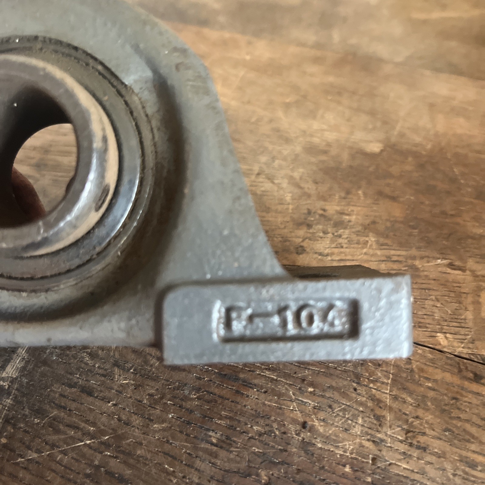 NOS SealMaster P-104F Pillow Block W/Bearing