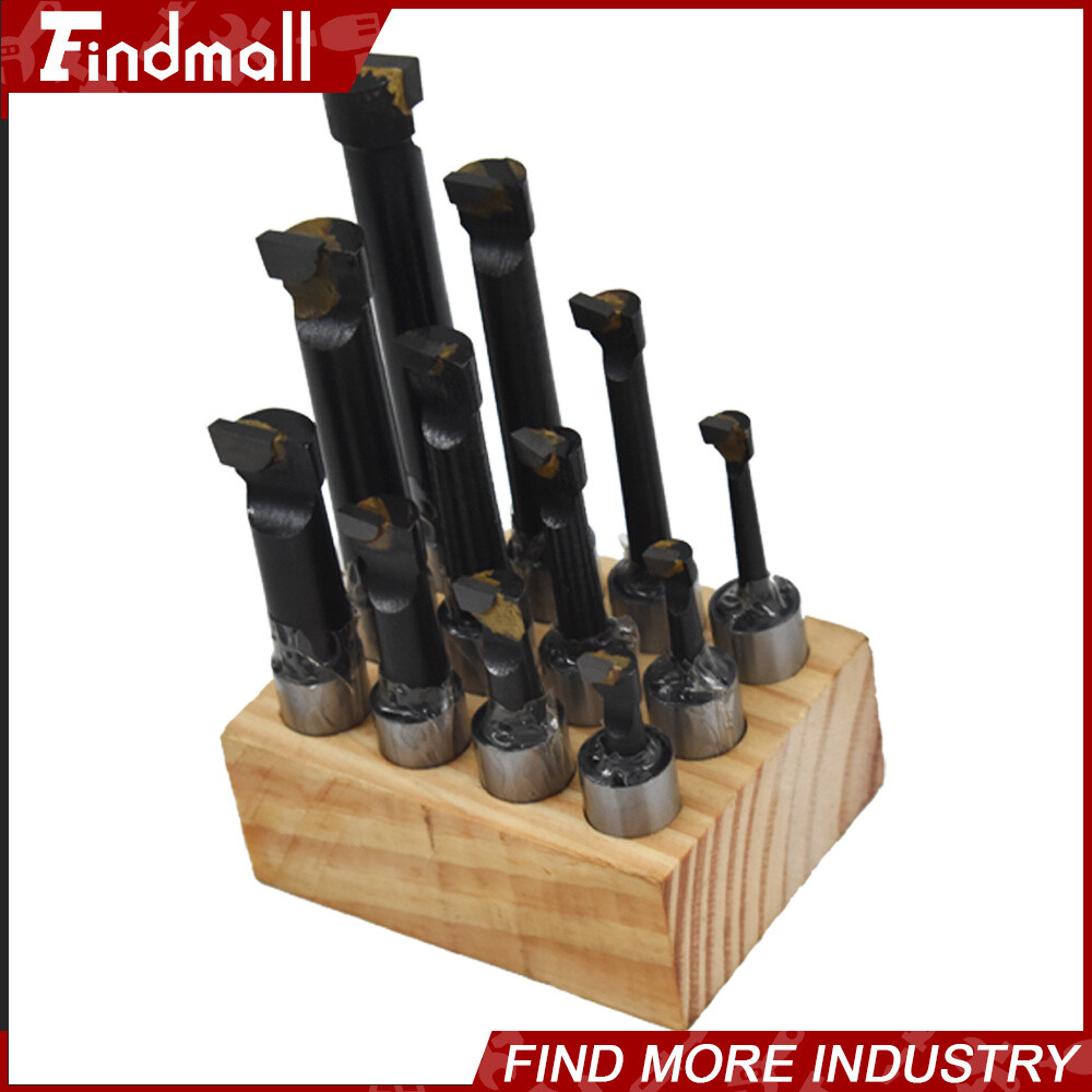 12 Pack 5/8″ Boring Bar Set Carbide Tipped Bars 5/8″ Shank Lathe Tool New