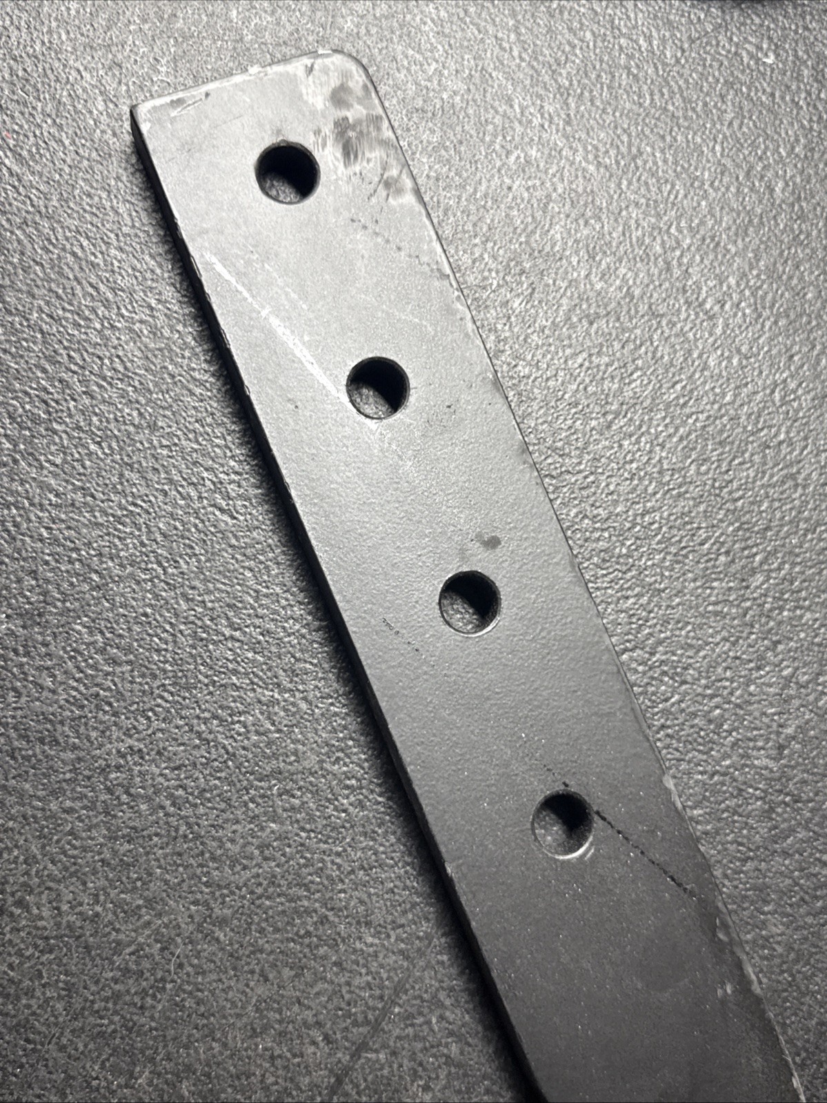 BOX BLADE 16-INCH RIPPER SHANK 5-HOLE BOX SCRAPER SHANK, BLACK