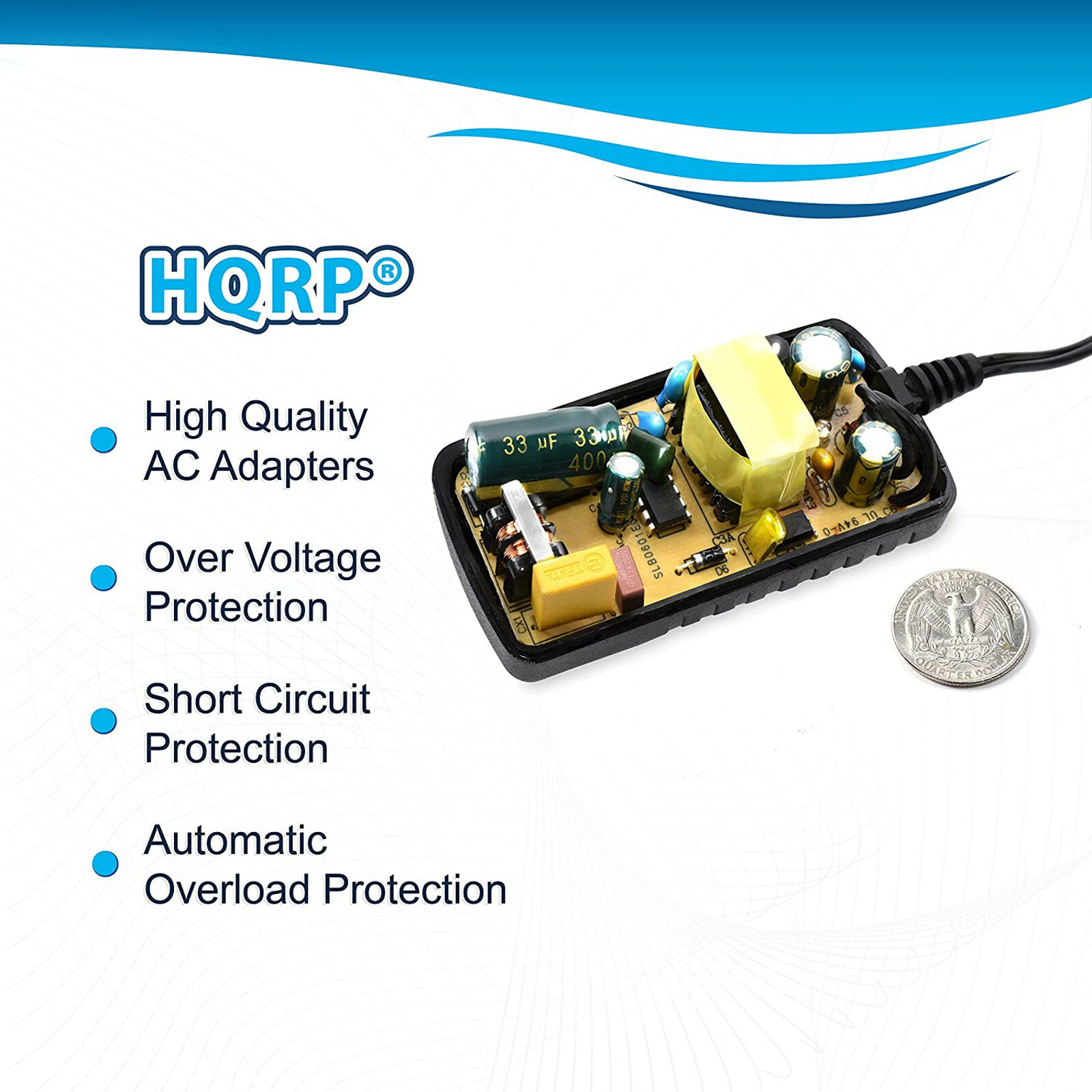 AC Power Adapter for Brother P-Touch PT-D200 PT-D200BT PT-D200VP PT-H105 PT-H110