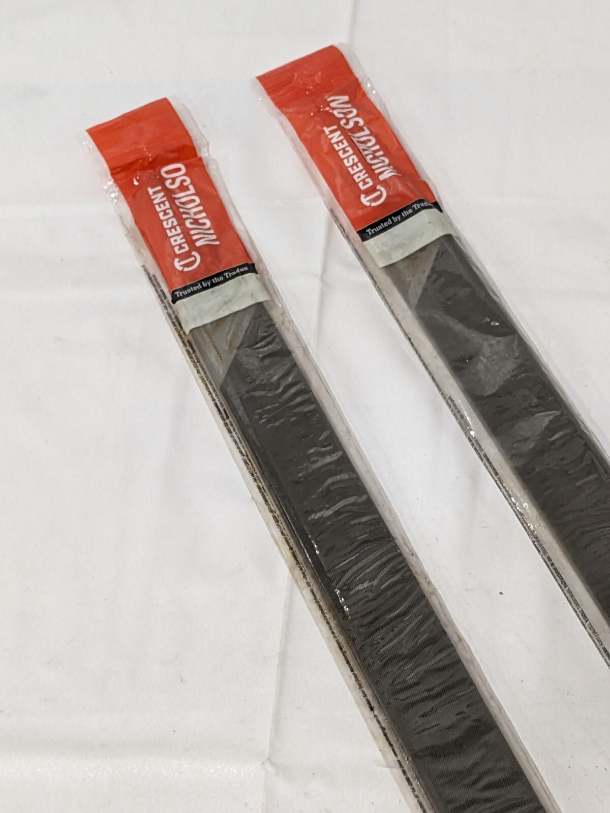 Crescent 12″ Flat Fine Cut Long Angle Lathe Hand File Qty 2 07851N