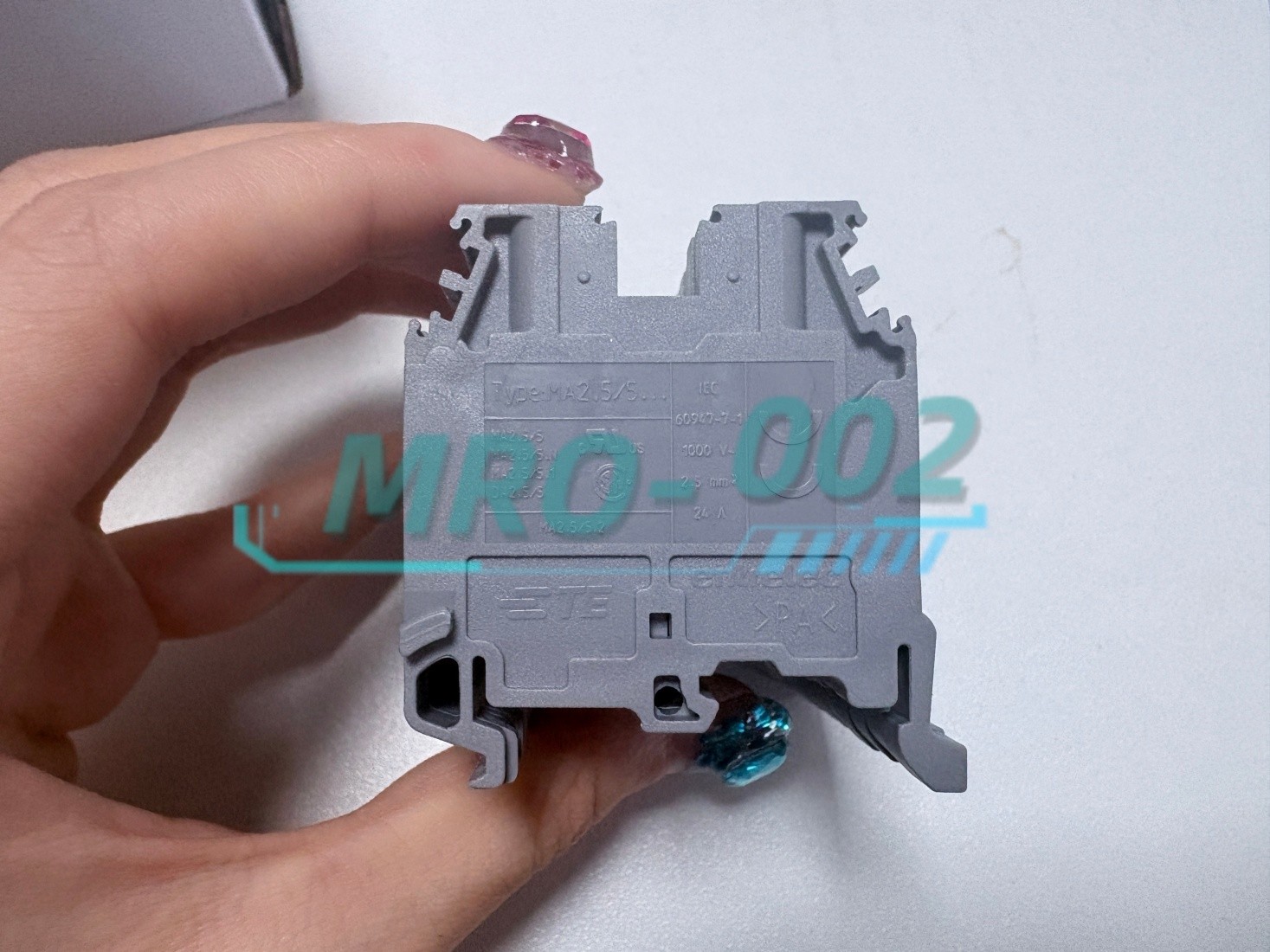 Box Of 50 Abb 1SNA115486R0300 MA2.5/5 Terminal Block 50PCS Fast delivery