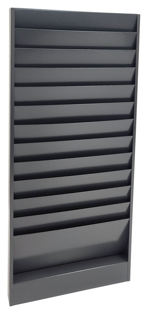 12-Pocket Heavy Duty Automotive Repair Order Rack Wall-Mount Organizer