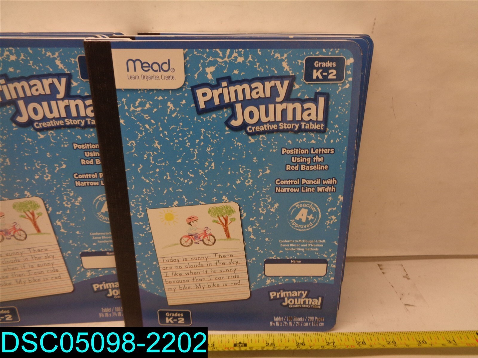 QTY=12:Mead K-2 Classroom Primary Journal 100 Sheets7.5″x 9.8″043100095545 B-802