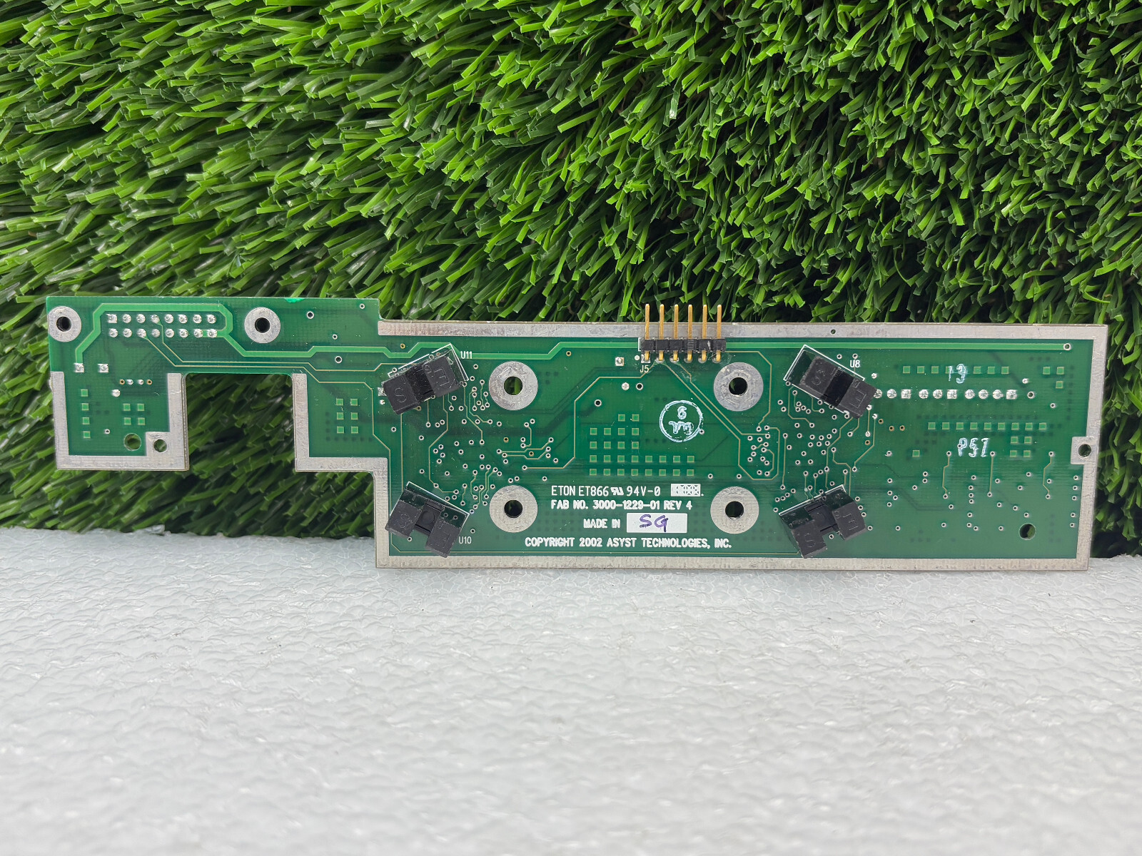 Asyst Technologies 3200-1229-01 Module Mini Board – Green | Great Condition