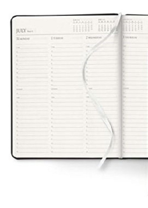 2019 / 2020 Gallery Leather Large Monthly / Weekly Professional Planner Agenda