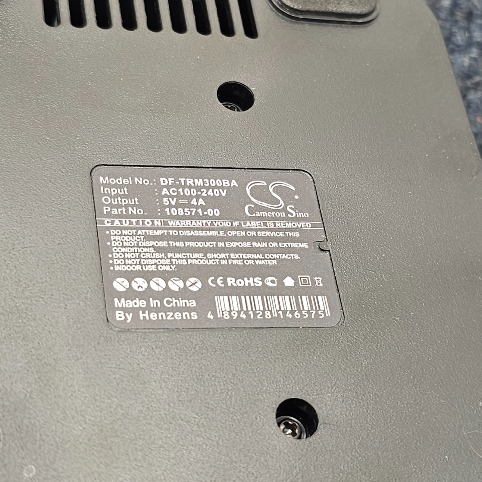 Cameron Sino DF-TRM300BA Battery Charger for Trimble 108571-00 53708-00