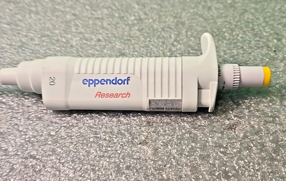 EPPENDORF RESEARCH 2 – 20 uL SINGLE CHANNEL PIPETTE – Fully AUTOCLAVABLE