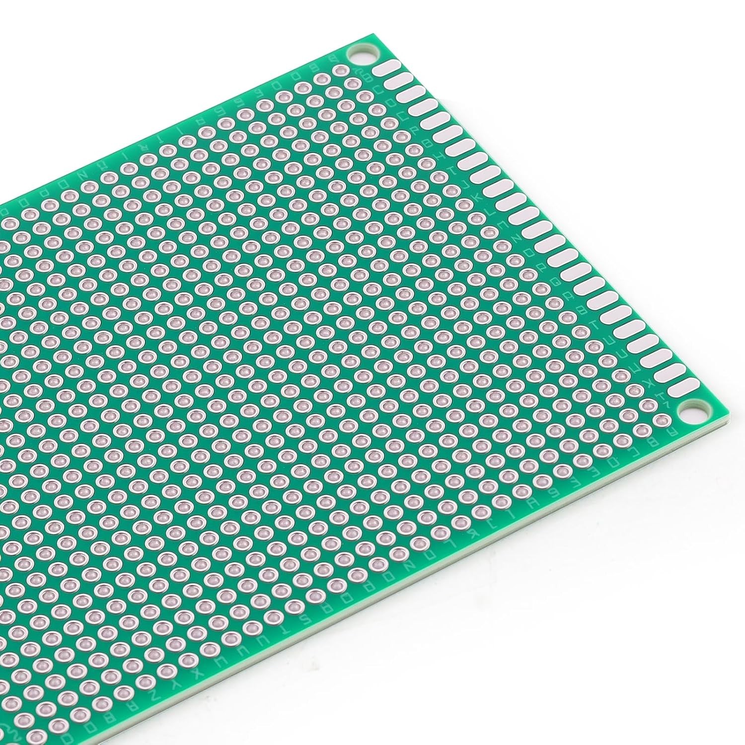 Rindion 32-Pc Double-Sided FR-4 PCB Prototype Boards 5 Sizes with Mounting Holes