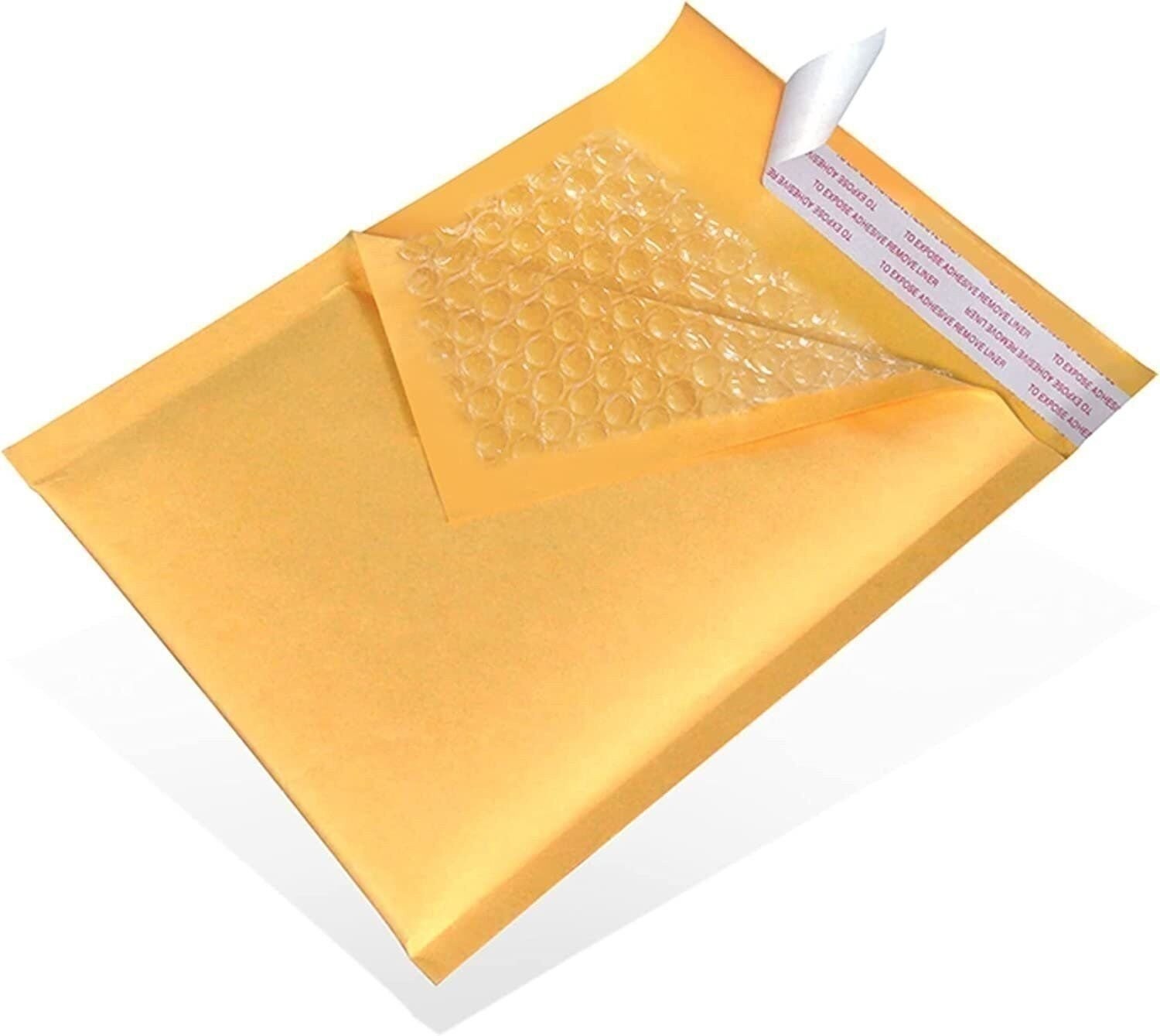 2000 #000 4×8 Kraft Paper Bubble Padded Envelopes Mailers Shipping Case 4»x8»