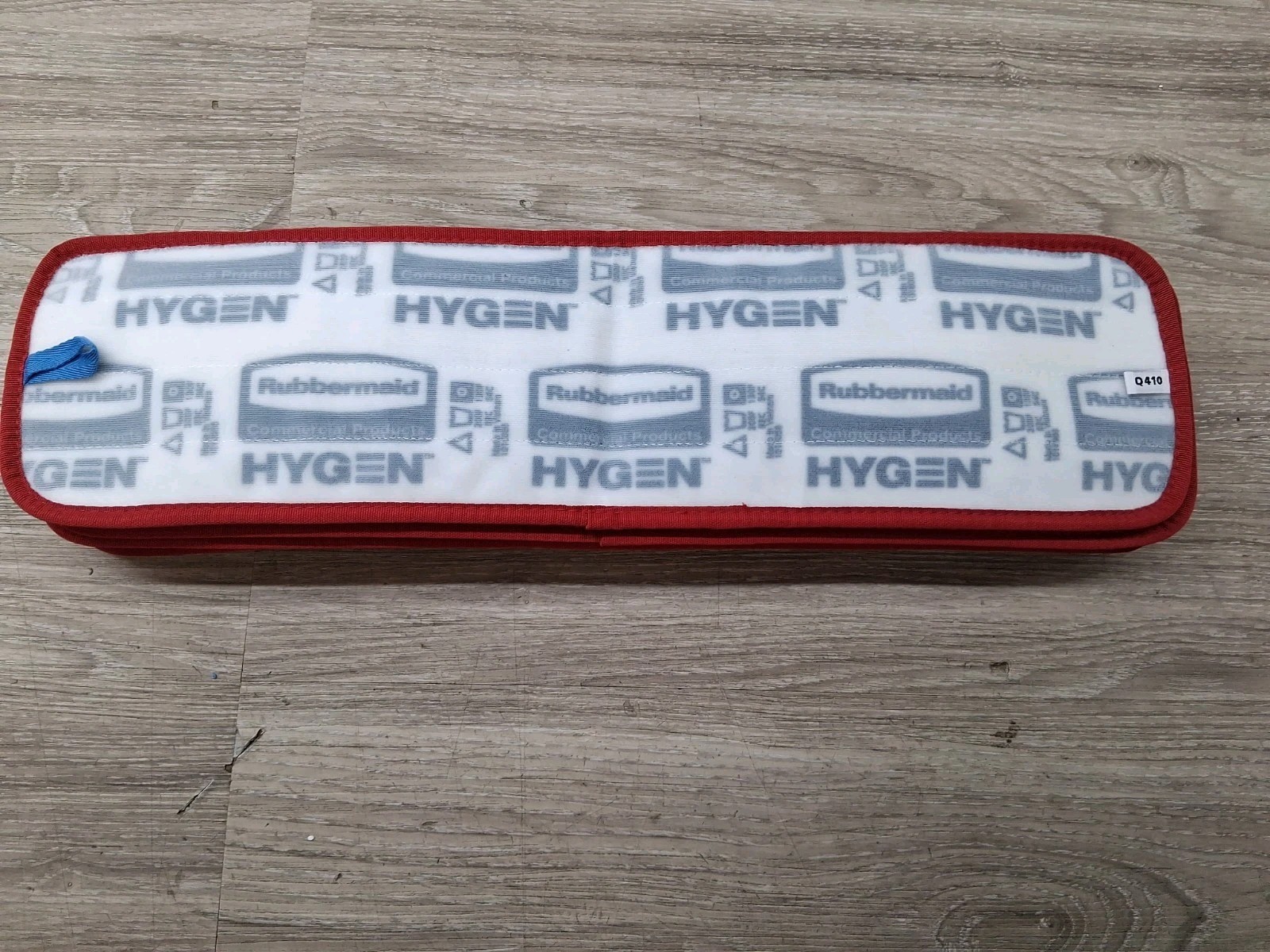 Lot of 6 Rubbermaid Commercial Product Q410 Hygen 20″ Microfiber Damp Mop Pad