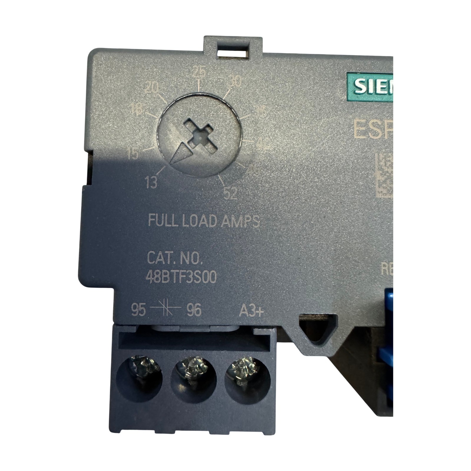 Siemens ESP200 48BTF3S00 3UB8133-4FW2 13-52A Electronic Overload Relay