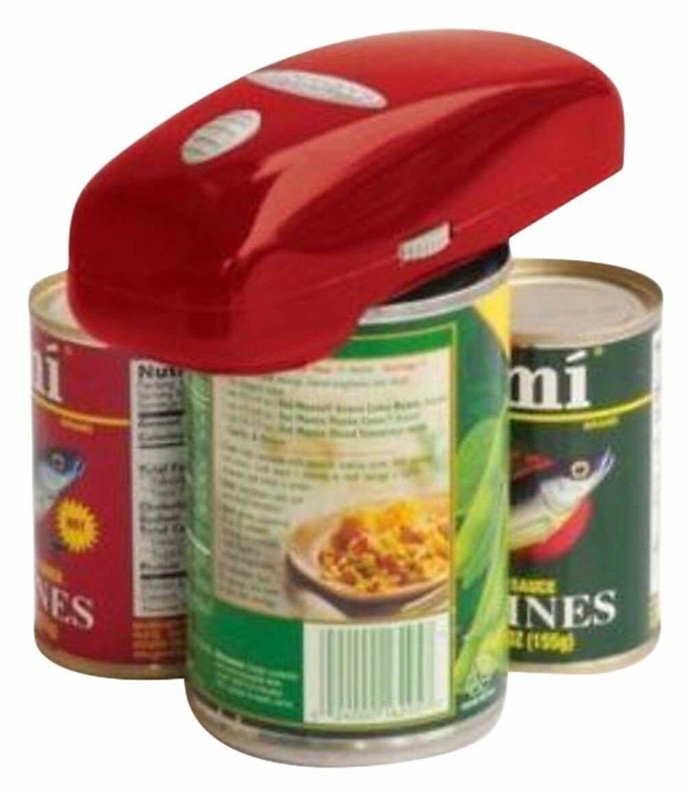 Handy Can Opener : Automatic One Touch Electric Can Opener