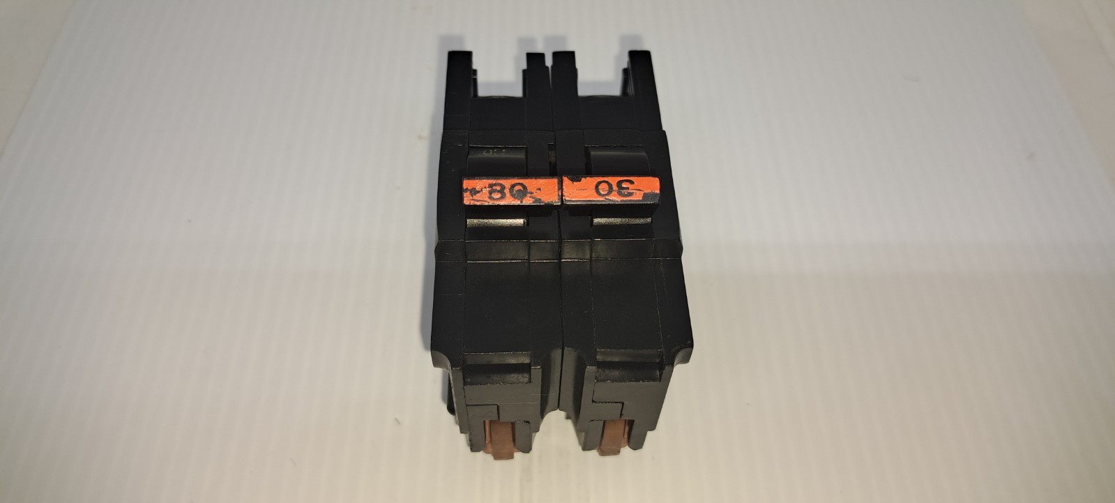 FPE Federal Pacific NA230 Stab Lok 30 Amp 2 Pole Circuit Breaker NA RED FLAW