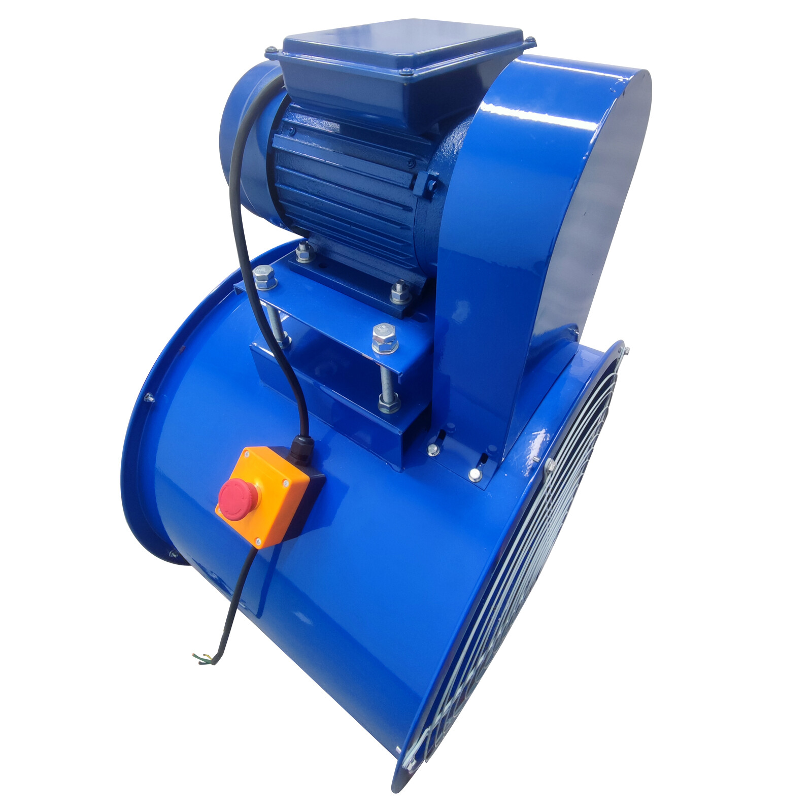 24″ Dia Electric Tube Axial Fan Paint Room Exhaust Fan 1500W 1450r/min 220V