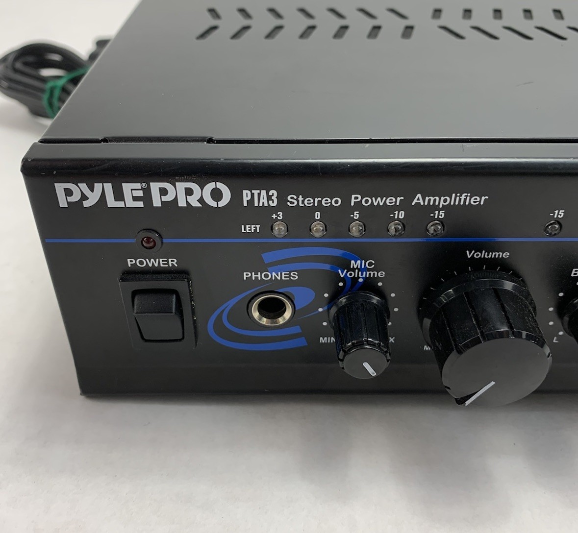 Pyle Pro PTA3 2x75W Stereo Power Amplifier – Power Tested