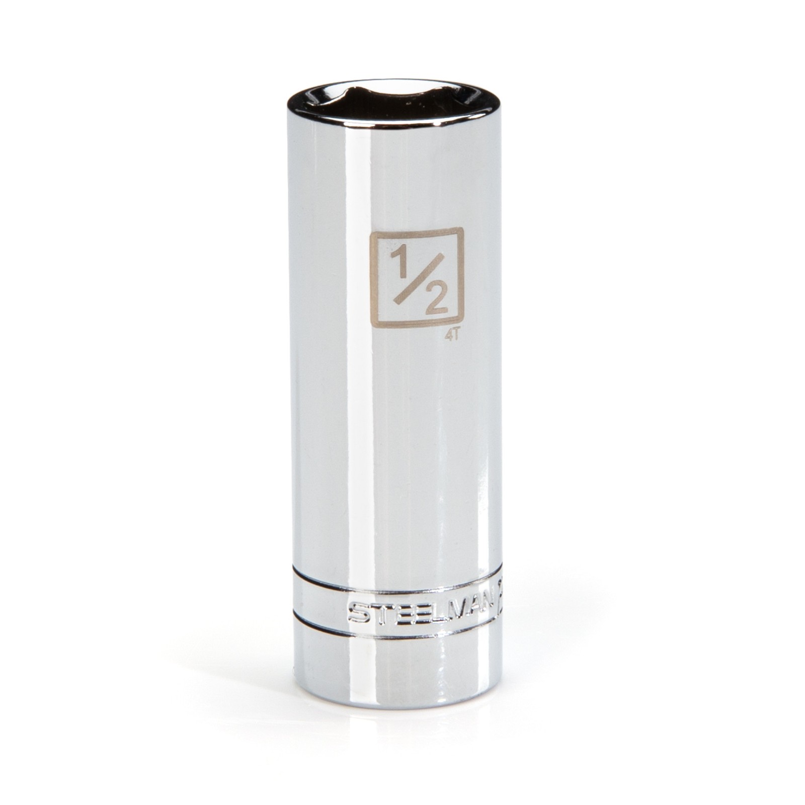 Steelman Pro 1/4-Inch Drive 1/2-Inch Deep 6-Point Socket, 78410