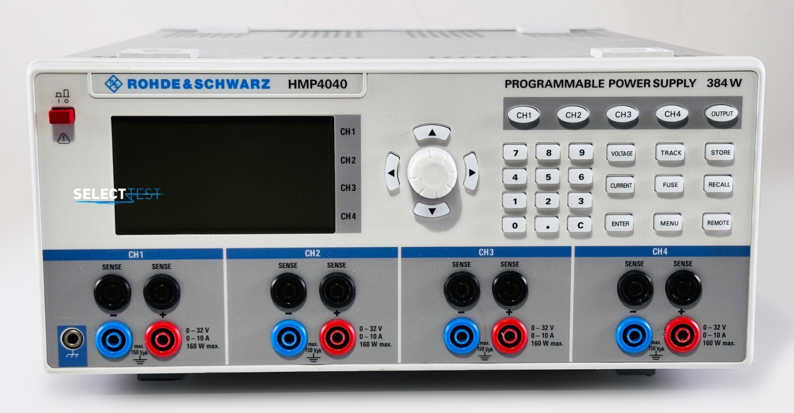 ROHDE & SCHWARZ HMP4040 QUAD OUTPUT POWER SUPPLY W/RS232-USB INTERFACE (REF.: R)
