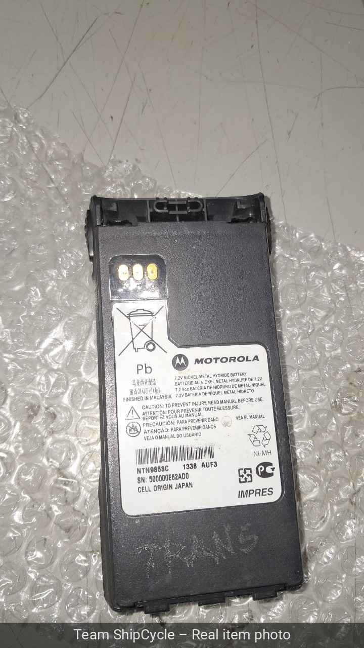 U44116 OEM MOTOROLA NTN9858C IMPRES 72V NiMH Rechargeable Battery G2U