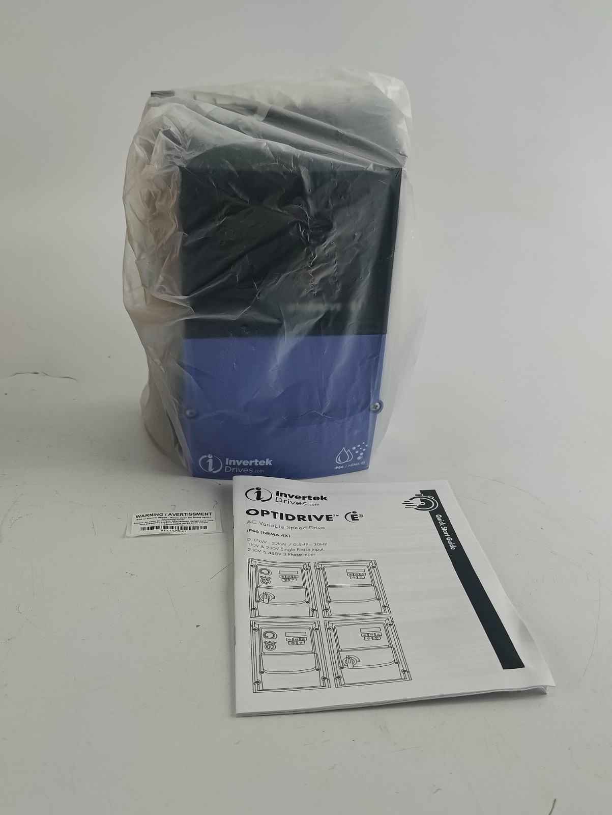 NEW Invertek ODE-3-120070-301A Variable Frequency Drive, 2HP, 200-240V, 3PH