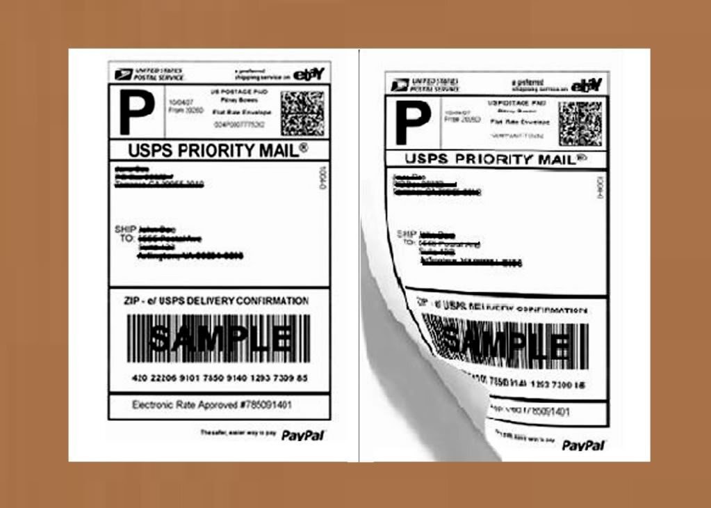 Premium 8.5×5.5 Half Sheet Self-adhesive Shipping Labels 2 Per Sheet