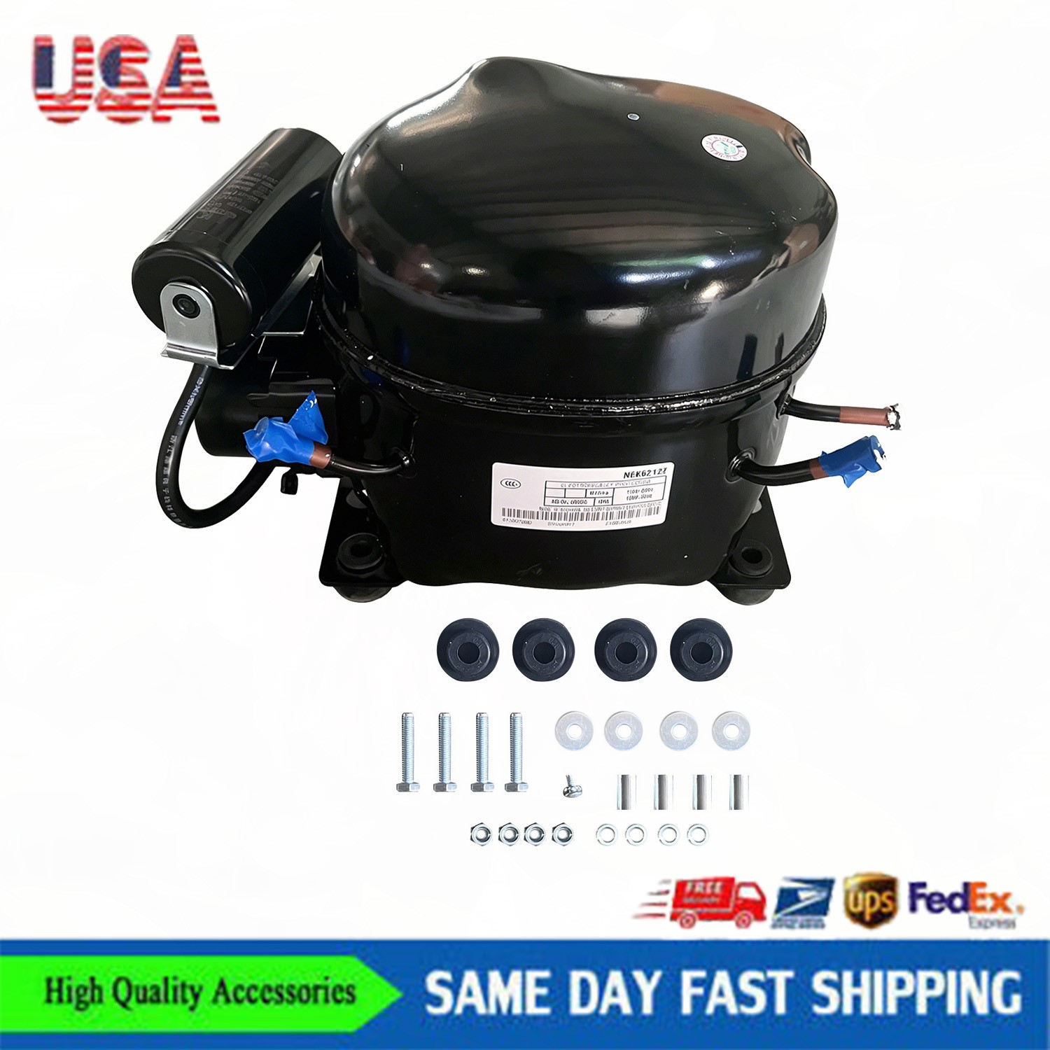 Compressor For Embraco Refrigerator Compressor 115V-60Hz 110V-50Hz R314 NEK6212Z